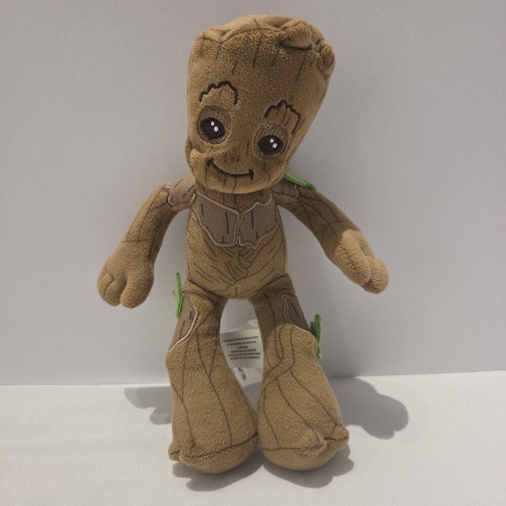 Disney Store Marvel Guardians of the Galaxy Baby Groot Plush 8.5" Multicolor